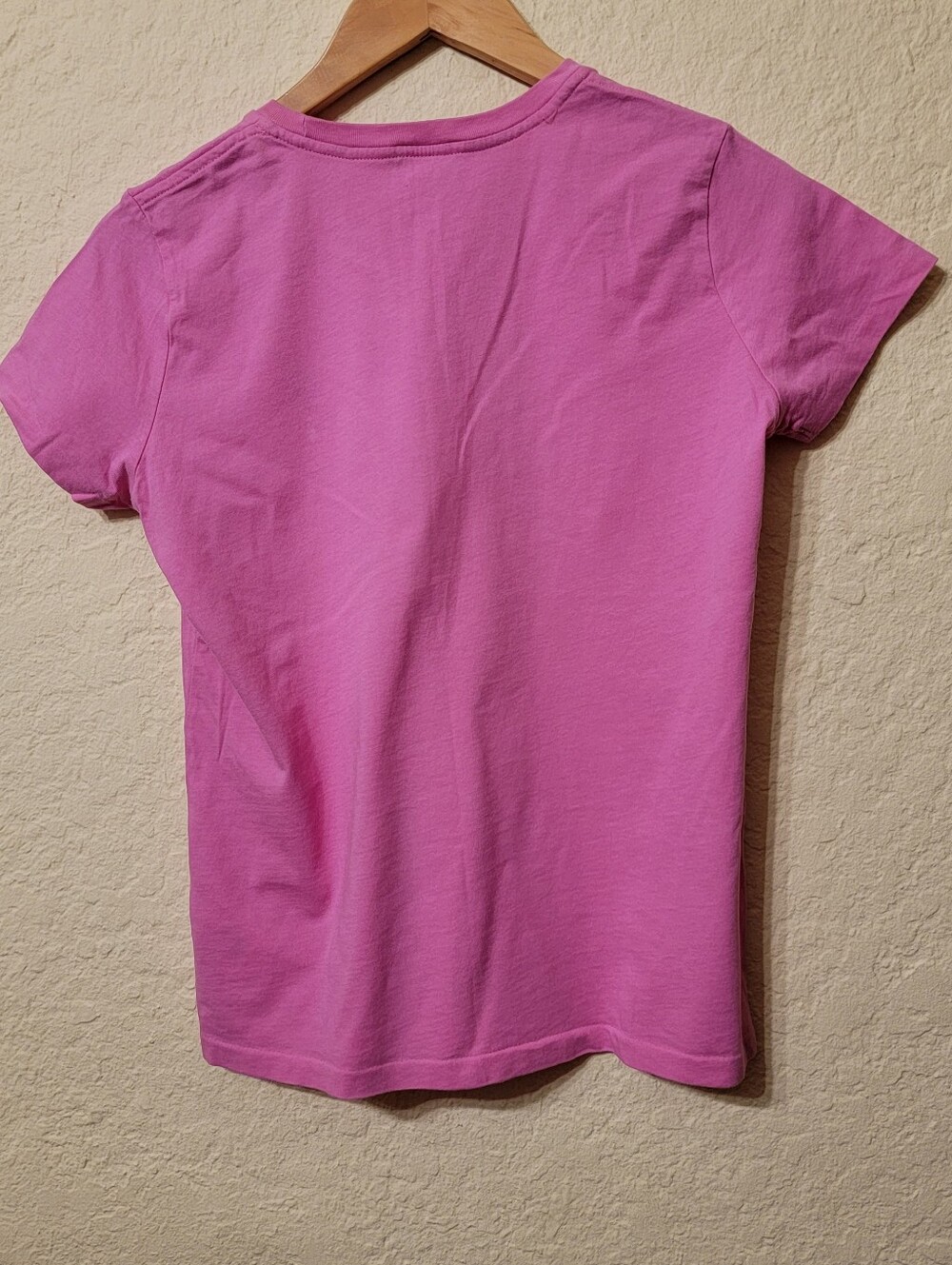 Polo Ralph Lauren Pink Crew Neck T-Shirt Short Sleeve Pony Logo Sz M - Picture 2 of 5